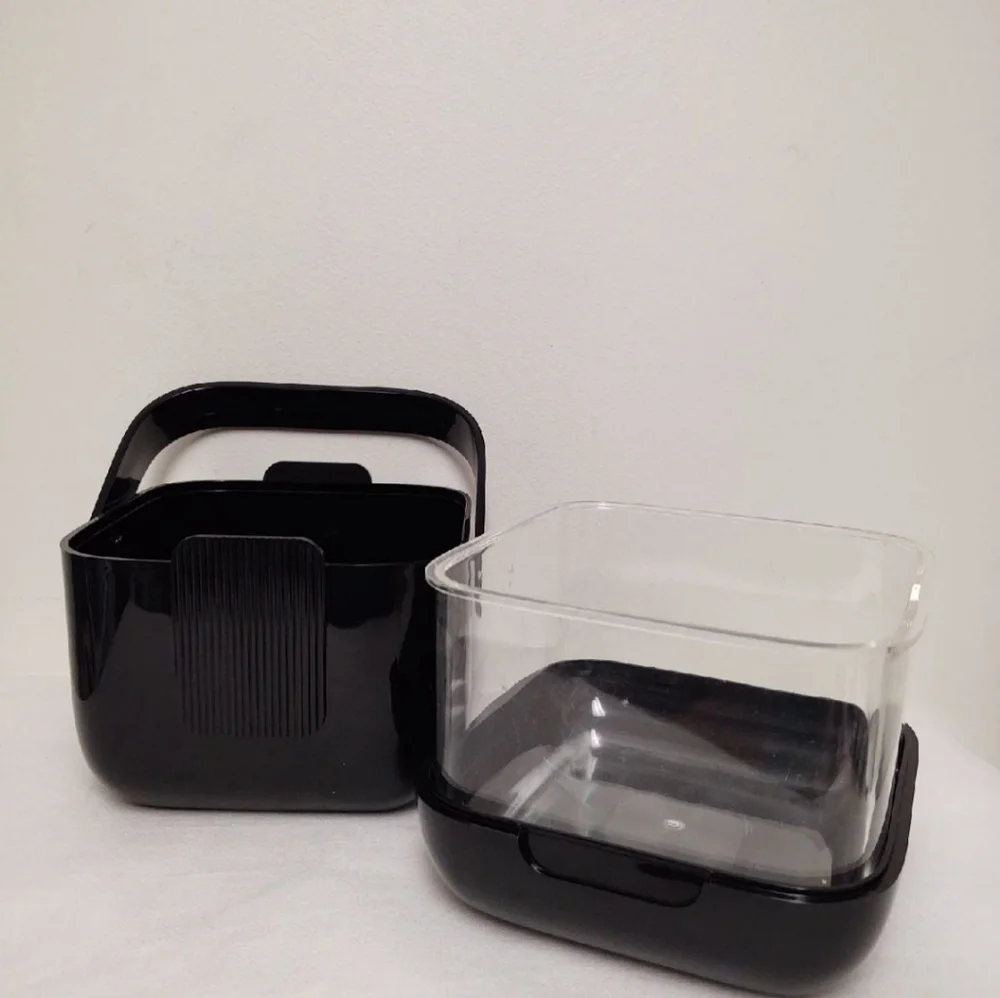 Vintage Italian Ambrogio Pozzi Guzzini Amanda Lucite Ice Bucket & Pitcher